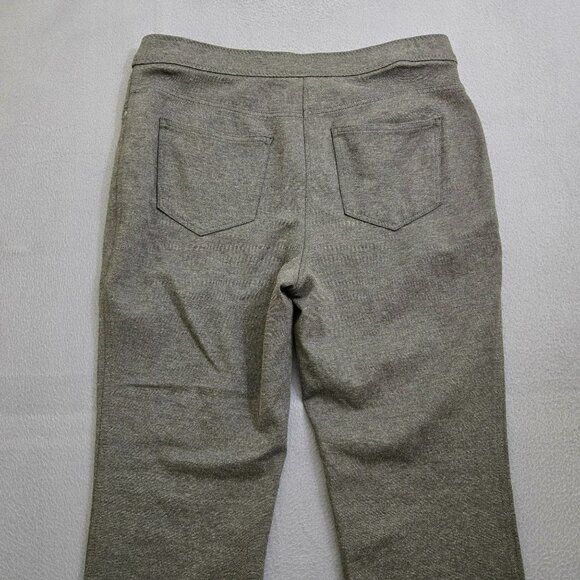 Chico's Women .5 US S/6 Dark Gray Straight Leg Stretch Pants - Picture 4 of 12